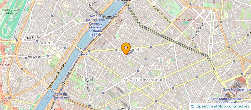 localisation de l'entreprise MADAME SOLENNE DE PELLEGARS-MALHORTIE  PARIS