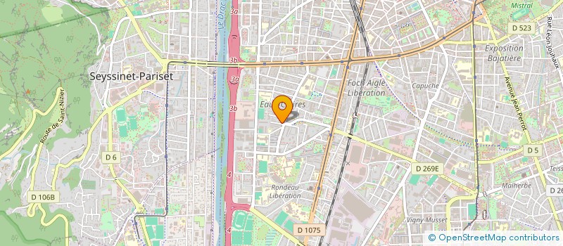 localisation de l'entreprise MADAME SOLENNE DOFF  GRENOBLE