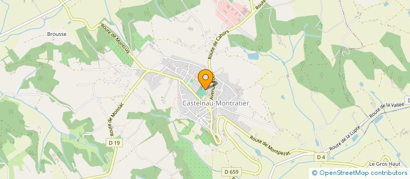 localisation de l'entreprise MADAME SOLENNE DOGOUNKOFF  CASTELNAU-MONTRATIER