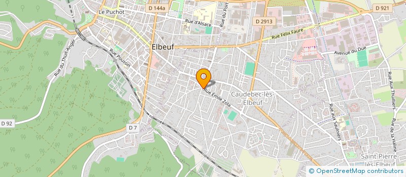 localisation de l'entreprise MADAME SOLENNE DROUET  CAUDEBEC-LES-ELBEUF