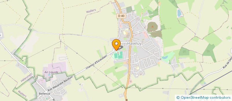 localisation de l'entreprise MADAME SOLENNE FELIX  HAVELUY