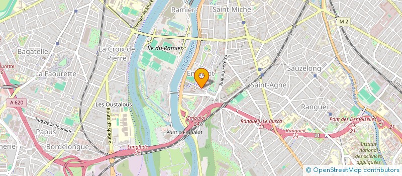 localisation de l'entreprise MADAME SOLENNE FICHET  TOULOUSE