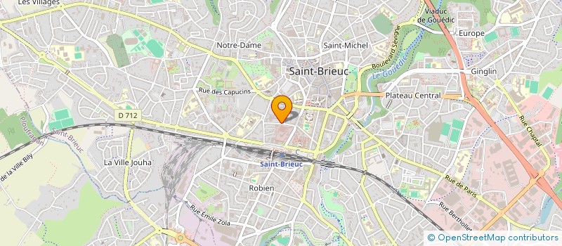 localisation de l'entreprise MADAME SOLENNE FORT à SAINT-BRIEUC