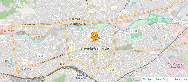 localisation de l'entreprise MADAME SOLENNE GALAS  BRIVE-LA-GAILLARDE