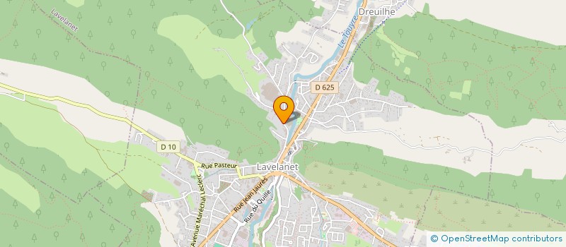 localisation de l'entreprise MADAME SOLENNE GAUTHIER à LAVELANET