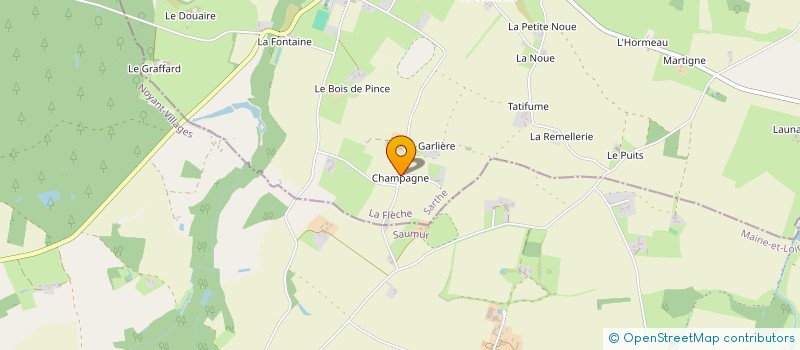 localisation de l'entreprise MADAME SOLENNE JOSEPH  SAVIGNE-SOUS-LE-LUDE