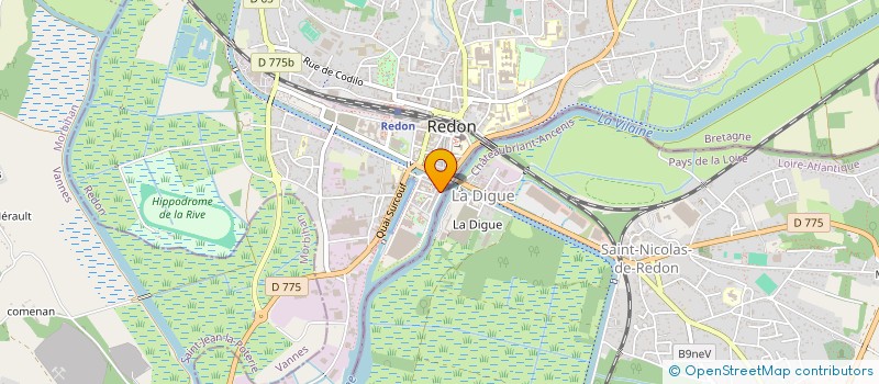 localisation de l'entreprise MADAME SOLENNE JOST à REDON