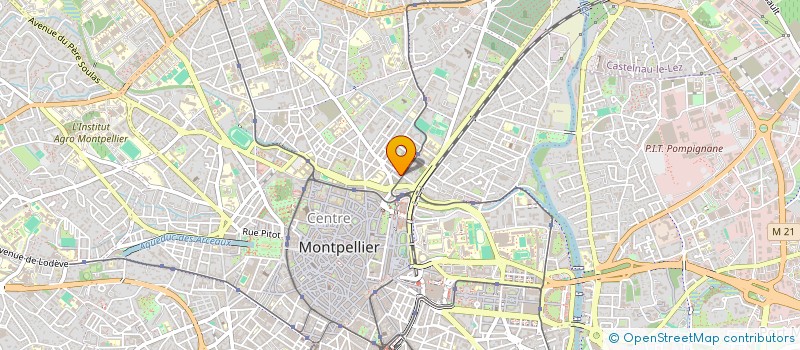 localisation de l'entreprise MADAME SOLENNE KNOB  MONTPELLIER