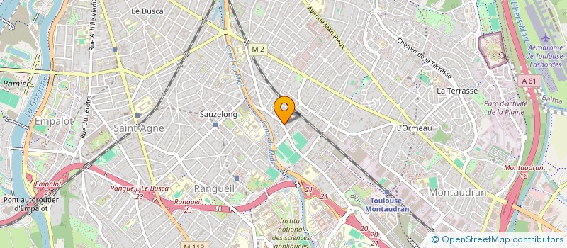 localisation de l'entreprise MADAME SOLENNE LE GOFF à TOULOUSE