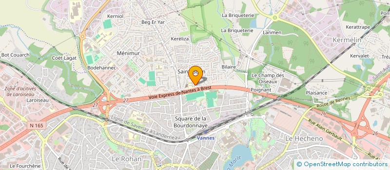 localisation de l'entreprise MADAME SOLENNE LE PAIH à VANNES