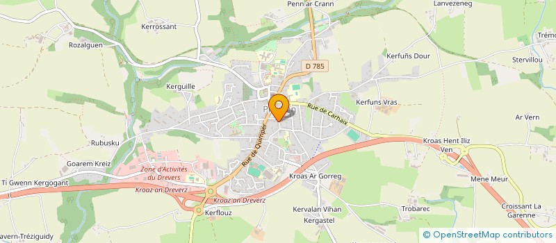 localisation de l'entreprise MADAME SOLENNE MADEC  PLEYBEN