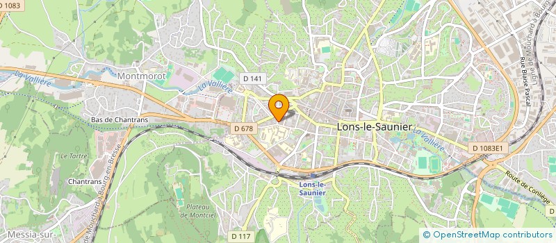 localisation de l'entreprise MADAME SOLENNE MIGNOTTE à LONS-LE-SAUNIER