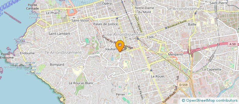localisation de l'entreprise MADAME SOLENNE MOREL à MARSEILLE
