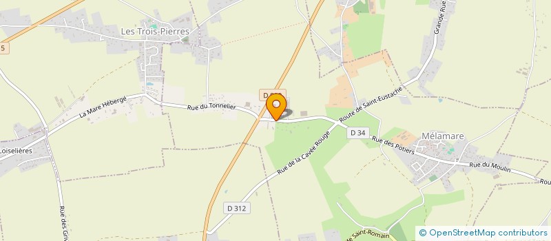 localisation de l'entreprise MADAME SOLENNE PLANCHENAULT  MELAMARE