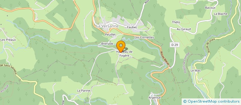 localisation de l'entreprise MADAME SOLENNE PRIOLON  SAINT-SAUVEUR-EN-RUE