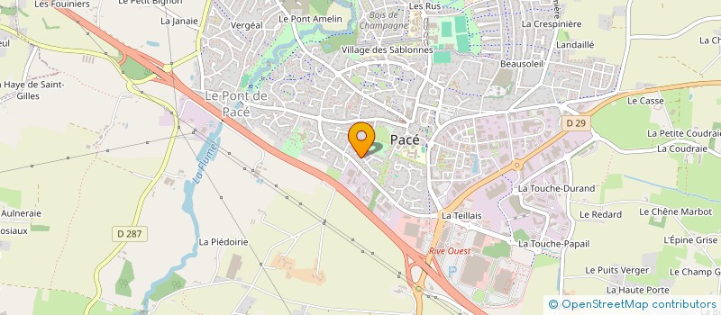 localisation de l'entreprise MADAME SOLENNE SAUVAGE à PACE