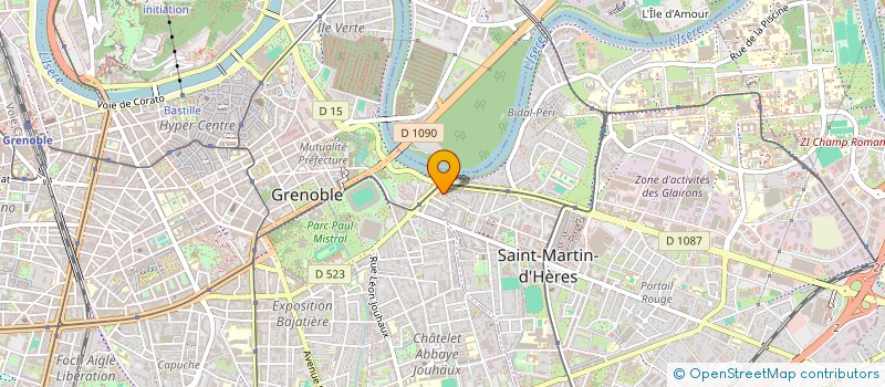 localisation de l'entreprise MADAME SOLENNE TRAVERS  GRENOBLE