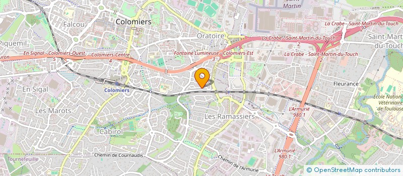 localisation de l'entreprise MADAME SOLEYNE GROSSEAU à COLOMIERS