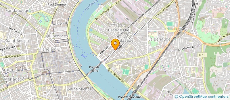 localisation de l'entreprise MADAME SOLINA BARRIERE à BORDEAUX