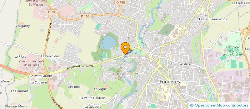 localisation de l'entreprise MADAME SOLINA NOP à FOUGERES