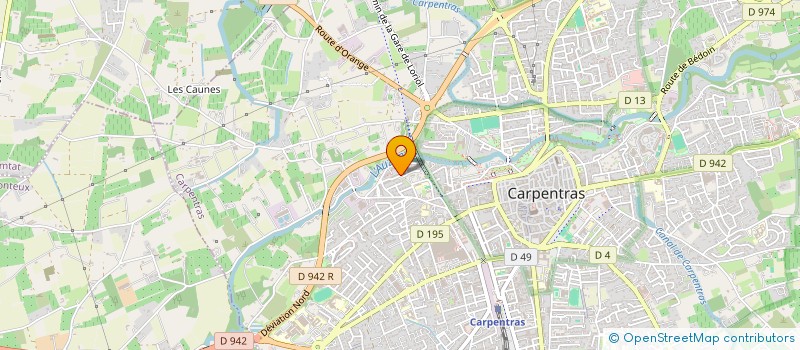 localisation de l'entreprise MADAME SOLINE DAUSSAY  CARPENTRAS