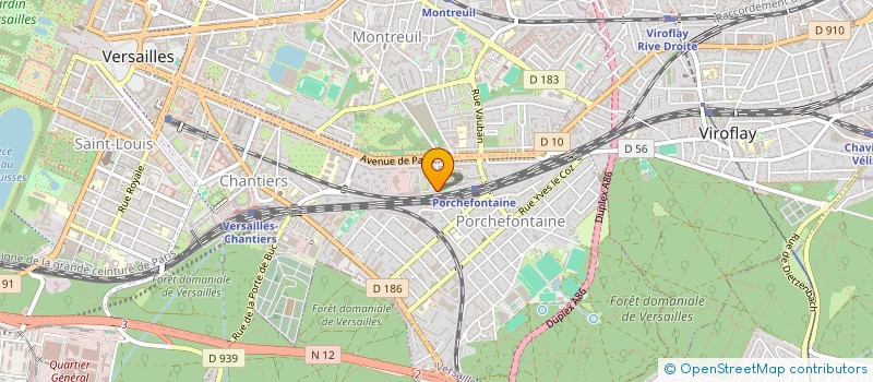 localisation de l'entreprise MADAME SOLINE GALAUP à VERSAILLES