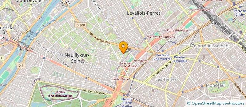 localisation de l'entreprise MADAME SOLINE KAUFFMANN-TOURKESTANSKY à NEUILLY-SUR-SEINE