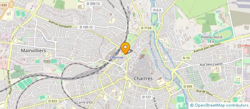 localisation de l'entreprise MADAME SOLINE LEGUE à CHARTRES