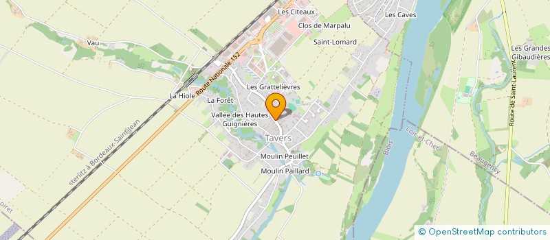 localisation de l'entreprise MADAME SOLINE MARCHAND à TAVERS
