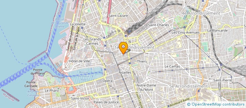 localisation de l'entreprise MADAME SOLINE MARIE AMELIE DELCROS à MARSEILLE