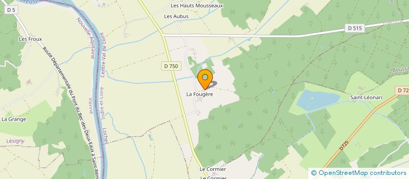 localisation de l'entreprise MADAME SOLINE MARTIN PRUDHOMME  CHAMBON