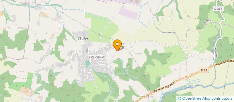 localisation de l'entreprise MADAME SOLINE METZEN  SERPAIZE