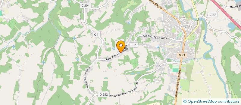 localisation de l'entreprise MADAME SOLINE PERRION  BOE