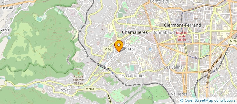 localisation de l'entreprise MADAME SOLINE RASMUS  LE CENDRE