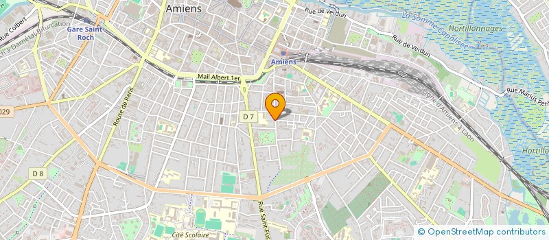 localisation de l'entreprise MADAME SOLINE RODER à AMIENS