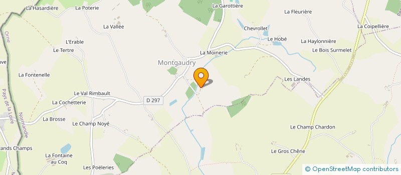 localisation de l'entreprise MADAME SOLINE ROUX à MONTGAUDRY