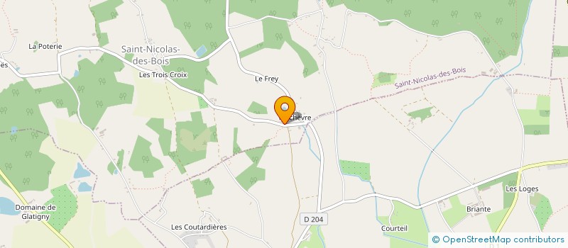 localisation de l'entreprise MADAME SOLINE TROTET à SAINT-NICOLAS-DES-BOIS