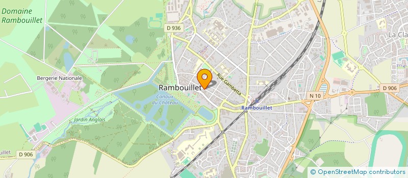 localisation de l'entreprise MADAME SOLIVEAU DAMDREVILLE  RAMBOUILLET