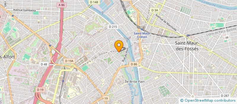 localisation de l'entreprise MADAME SOLMAZ DIANAT  CRETEIL