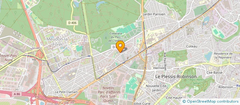 localisation de l'entreprise MADAME SOLMEELAH SUNGKUR  CLAMART