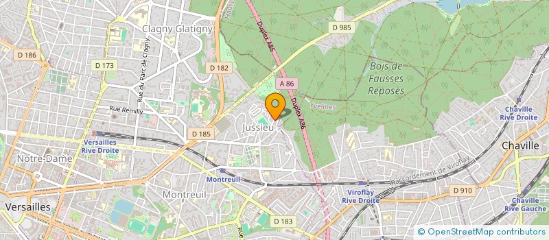 localisation de l'entreprise MADAME SOLOFODIMBY RANAIVOSON à VERSAILLES