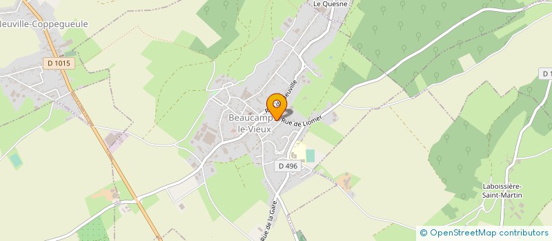 localisation de l'entreprise MADAME SOLOLINA FALLER à BEAUCAMPS-LE-VIEUX