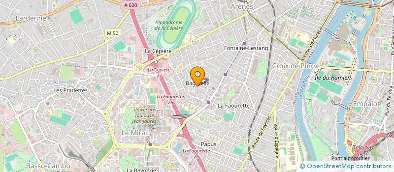 localisation de l'entreprise MADAME SOLTANA BOUMAZA  TOULOUSE