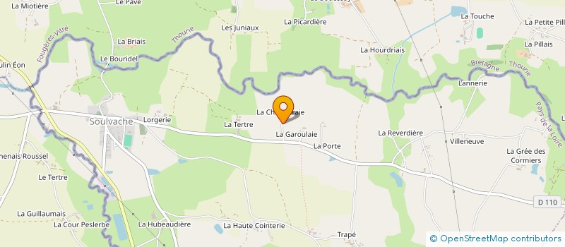 localisation de l'entreprise MADAME SOLUNE MORICE à SOULVACHE