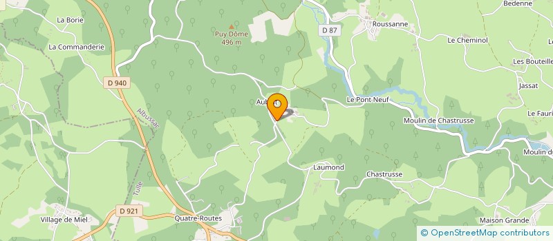 localisation de l'entreprise MADAME SOLVEIG BORDAT  ALBUSSAC