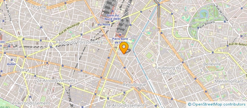 localisation de l'entreprise MADAME SOLVEIG DOMMARTIN  PARIS