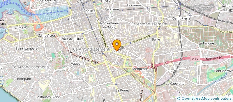 localisation de l'entreprise MADAME SOLVEIG GERBEAU à MARSEILLE