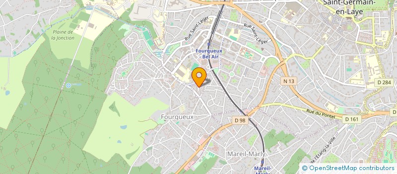 localisation de l'entreprise MADAME SOLVEIG TJOELSEN  SAINT-GERMAIN-EN-LAYE