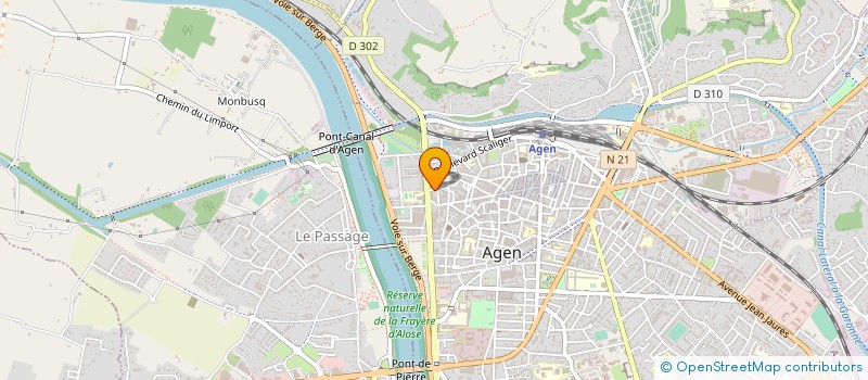 localisation de l'entreprise MADAME SOLVEIG VAN STRAATEN  AGEN