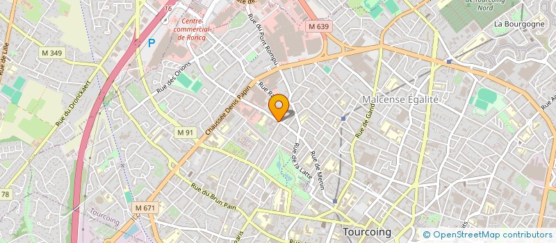 localisation de l'entreprise MADAME SOLVEIG VANDER MEIREN  TOURCOING